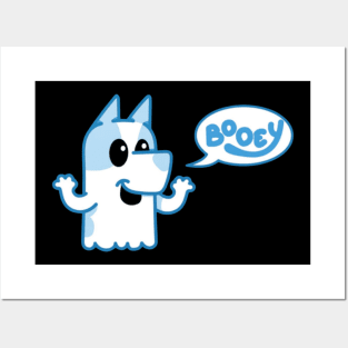 bluey horror cute Posters and Art